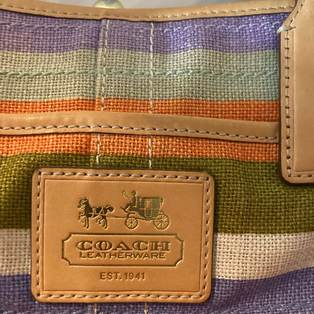 Coach Hampton's Archive 10th Anniversary Handbag Like New